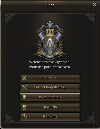 Olympiad - The Classic L2 Eclipse